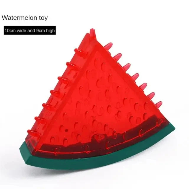 Frozen Pet Chew Toy – Durable Watermelon, Pineapple & Lemon Cooling Toy