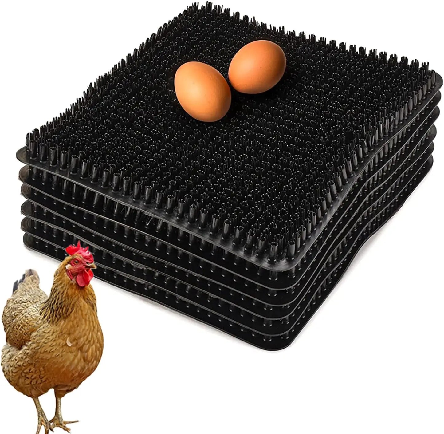 Chicken Coop Nesting Box Liners – Cut-to-Fit Reusable Egg Laying Mats
