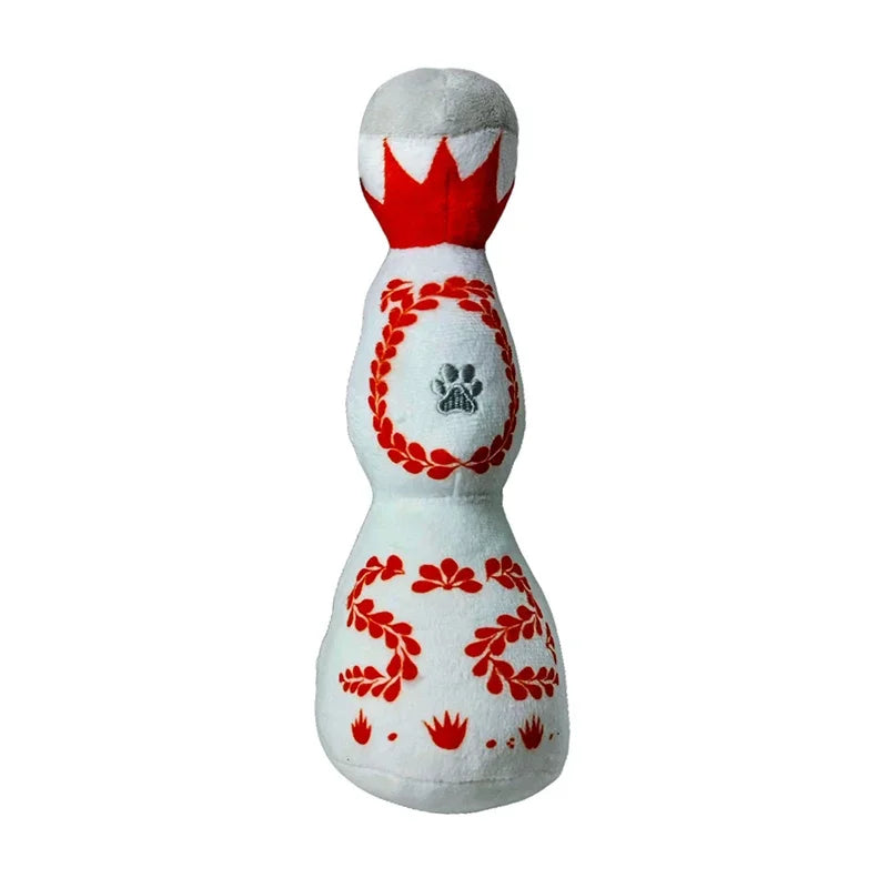 Novelty Tequila Dog Toy – Soft Plush Squeaky Toy for Dogs' Playtime