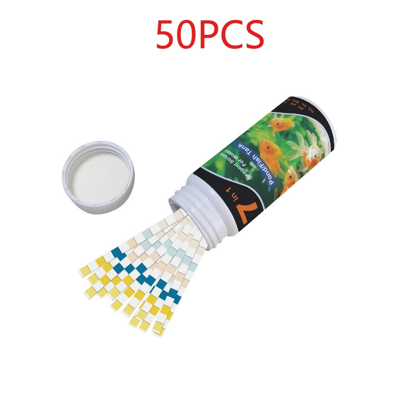 Aquarium Test Strips for Fish Tanks – pH & Ammonia Water Quality Tester