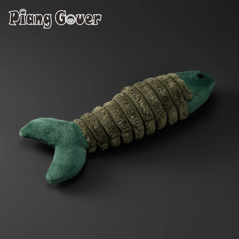 Cat Mint Fish Toy – Soft Plush Catnip Toy for Chewing, Kicking & Play