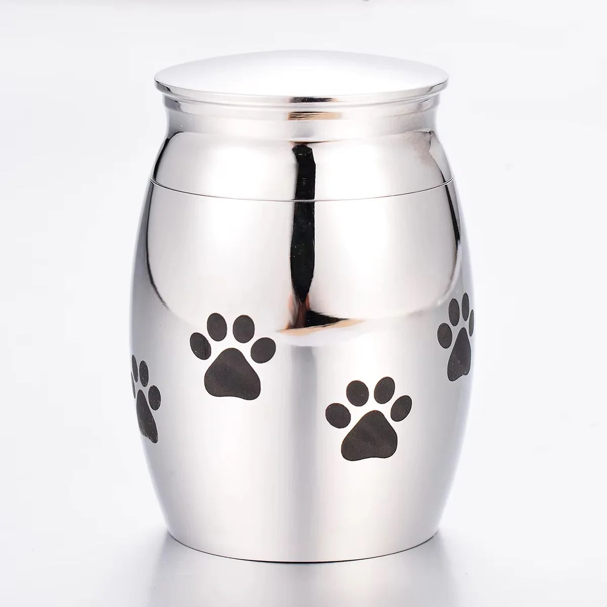 Stainless Steel Cremation Keepsake – Custom Memorial Container for Ashes & Hair