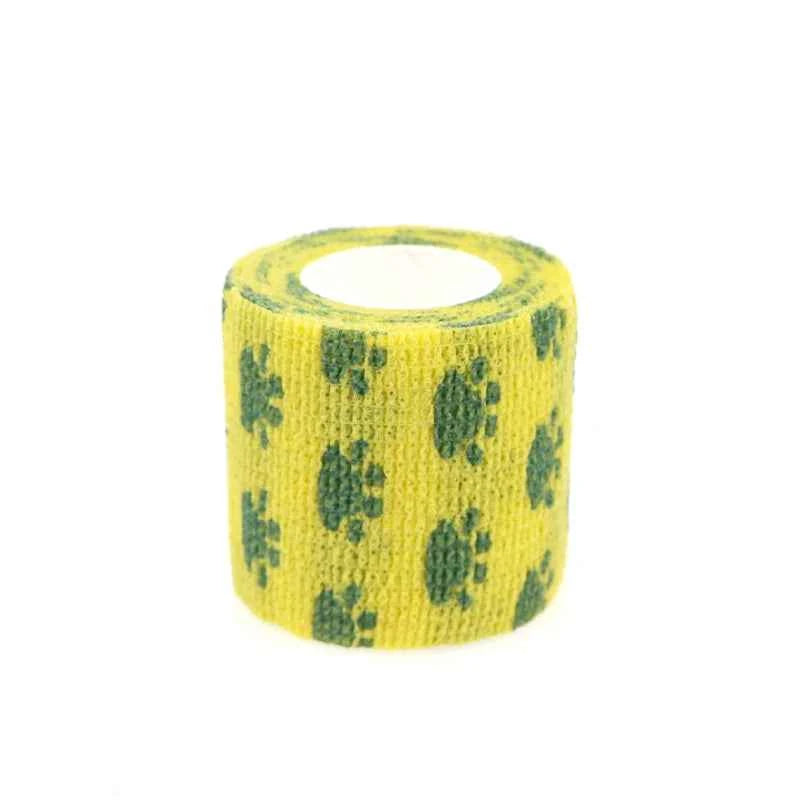 24 Rolls Elastic Bandage Self Adhesive Bandage Wrap Cohesive Tape Vet Wrap for Dog Cat Horse Pet Animals Ankle Sprains
