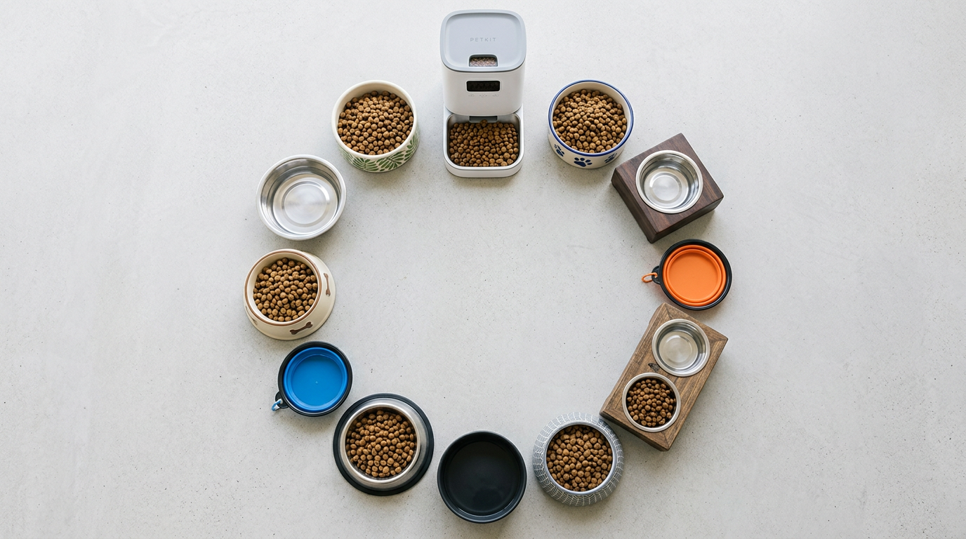 Dog Food & Water Bowls