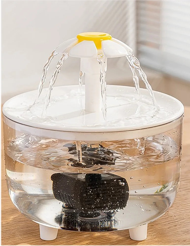 Quiet Automatic Pet Water Fountain – USB-Powered Drinking Fountain for Indoor Pets