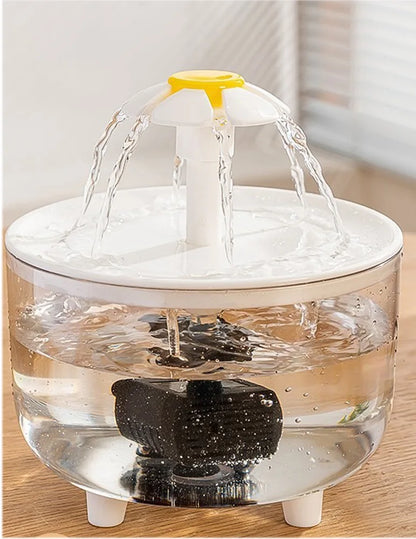 Quiet Automatic Pet Water Fountain – USB-Powered Drinking Fountain for Indoor Pets