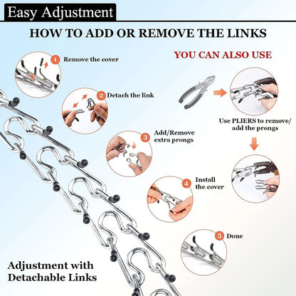 Adjustable Covered Dog Pinch Collar – Reflective Training Collar for Small, Medium & Large Dogs