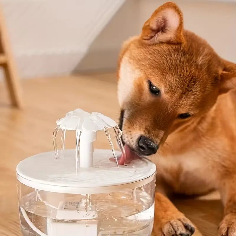 Quiet Automatic Pet Water Fountain – USB-Powered Drinking Fountain for Indoor Pets