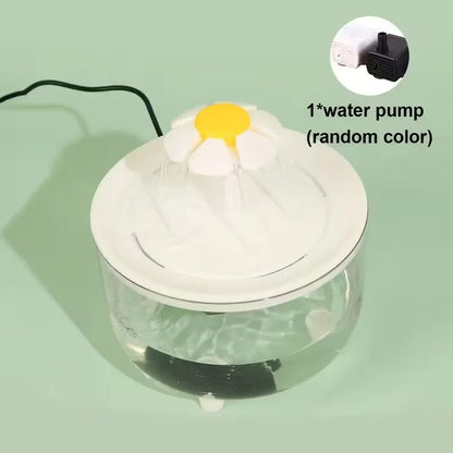 Quiet Automatic Pet Water Fountain – USB-Powered Drinking Fountain for Indoor Pets