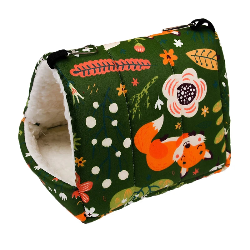 Cozy Small Pet Hammock – Warm Sleeping Nest for Birds, Squirrels & Hamsters
