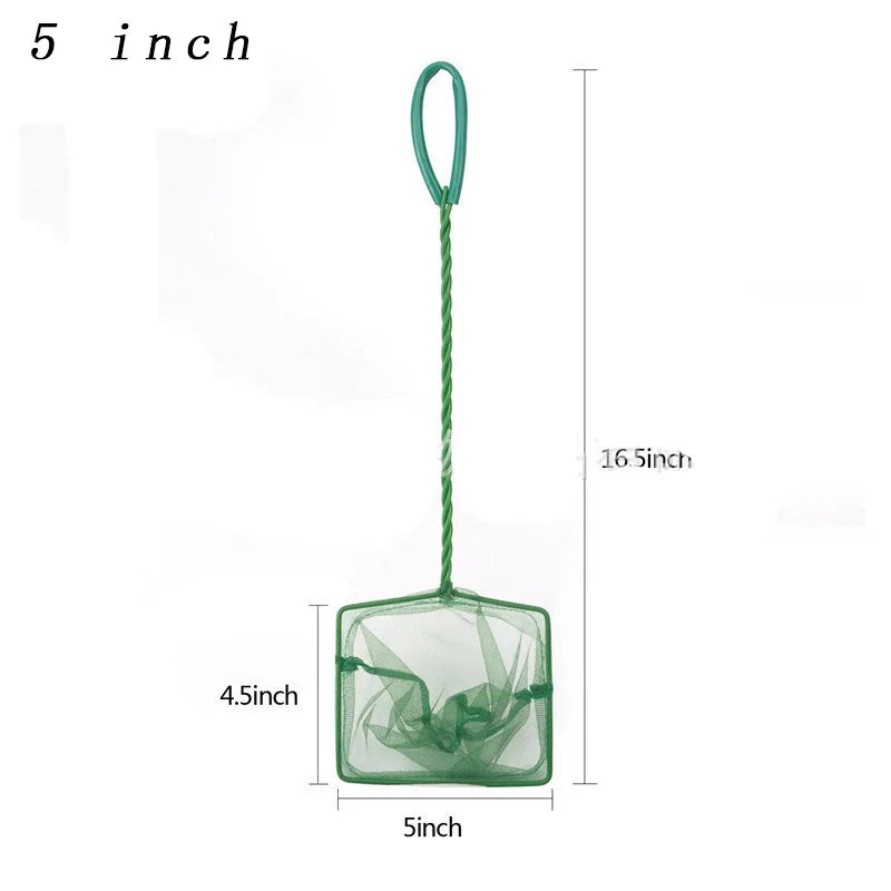 Portable Fish Catching Net – Aquarium Cleaning Tool with Long Handle