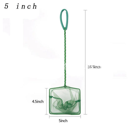 Portable Fish Catching Net – Aquarium Cleaning Tool with Long Handle