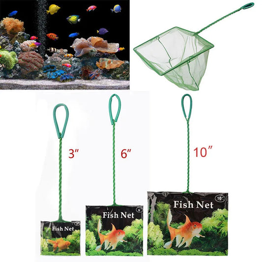 Portable Fish Catching Net – Aquarium Cleaning Tool with Long Handle