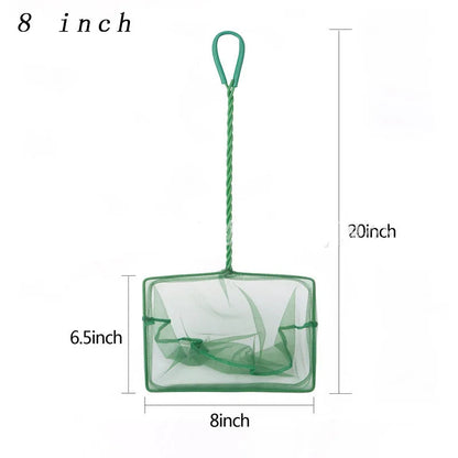 Portable Fish Catching Net – Aquarium Cleaning Tool with Long Handle