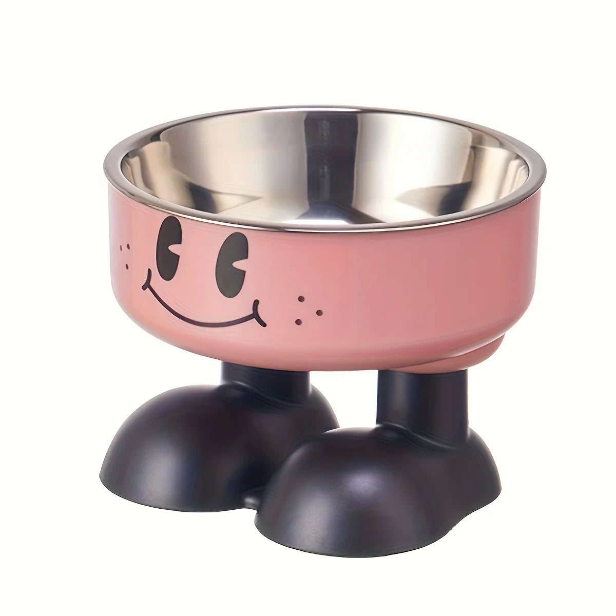 Adjustable Elevated Pet Bowl – Stainless Steel Food & Water Feeder for All Sizes