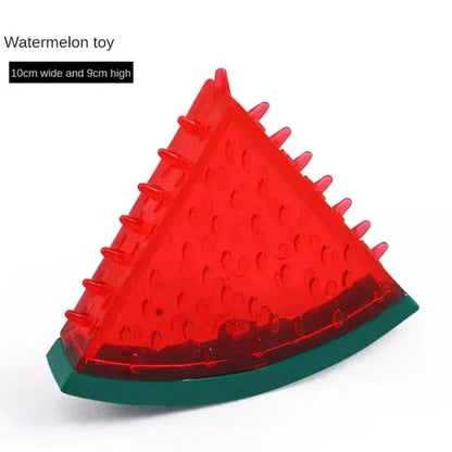 Frozen Pet Chew Toy – Durable Watermelon, Pineapple & Lemon Cooling Toy
