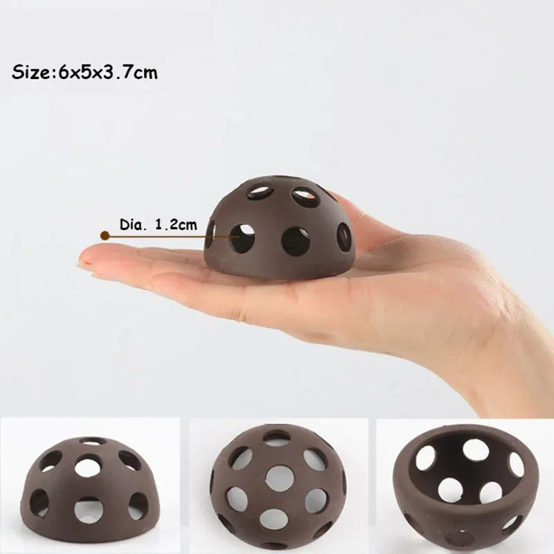 Ceramic Fish Tank Cave – Simulation Stone Hideout for Fish, Shrimp & Crayfish