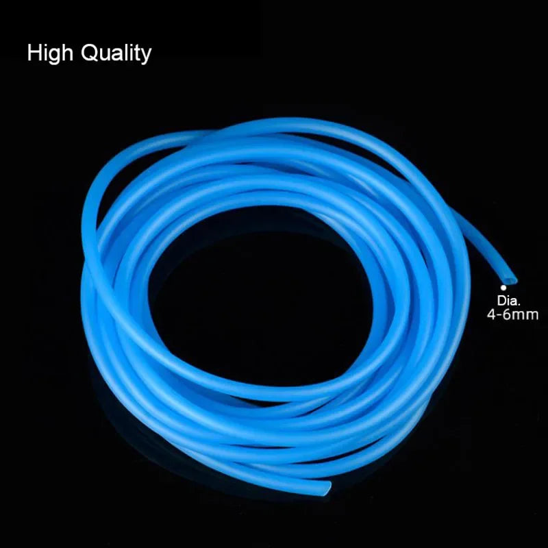 Silicone Fish Tank Air Tube – 1M–10M Oxygen Pump Hose for Aquarium & Pond Use