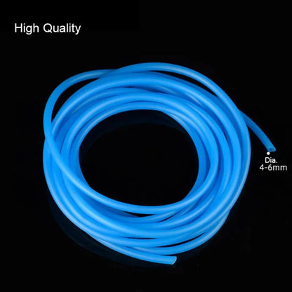Silicone Fish Tank Air Tube – 1M–10M Oxygen Pump Hose for Aquarium & Pond Use