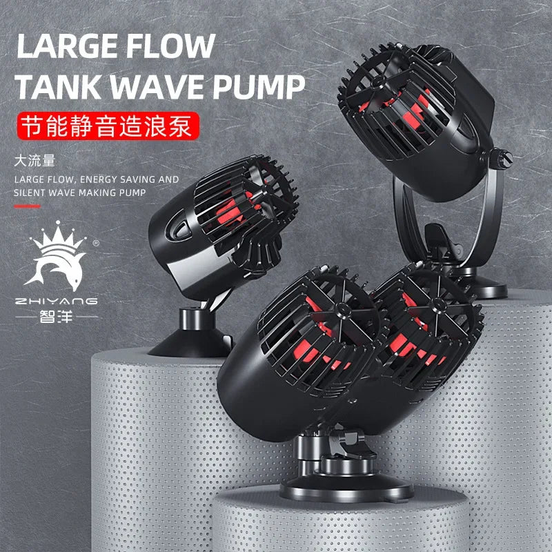 Fish Tank Wavemaker Pump – Submersible Water Flow Pump with 110V/220V Compatibility