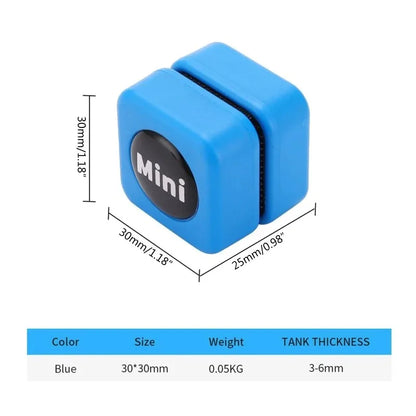 Aquarium Glass Cleaner Strong Magnetic Algaes Magnet Cleaning Tool Scraper Mini Floating Brush for Small Fish Tank