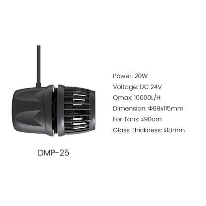 Jebao DMP Smart Wave Pump – Bluetooth App-Controlled Water Circulation Pump