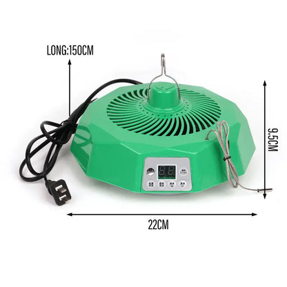 Pet Intelligent Heating Lamp Farm Poultry Temperature Control Lamp Air Warming Heating Cow Chicken Dog Brooding Incubator 220V
