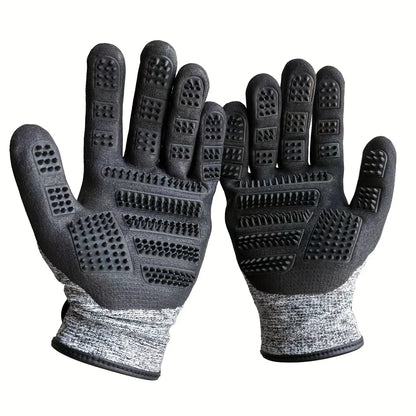 Horse Grooming Mitt – Soft Deshedding Brush Glove for Long & Short Hair Coats