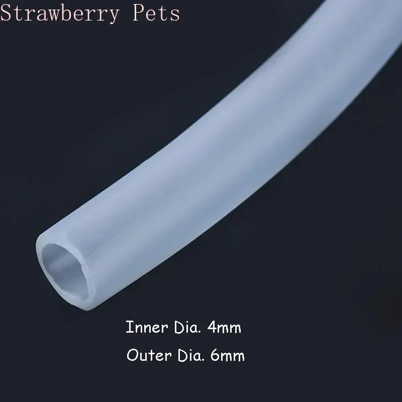 Silicone Fish Tank Air Tube – 1M–10M Oxygen Pump Hose for Aquarium & Pond Use