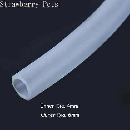 Silicone Fish Tank Air Tube – 1M–10M Oxygen Pump Hose for Aquarium & Pond Use