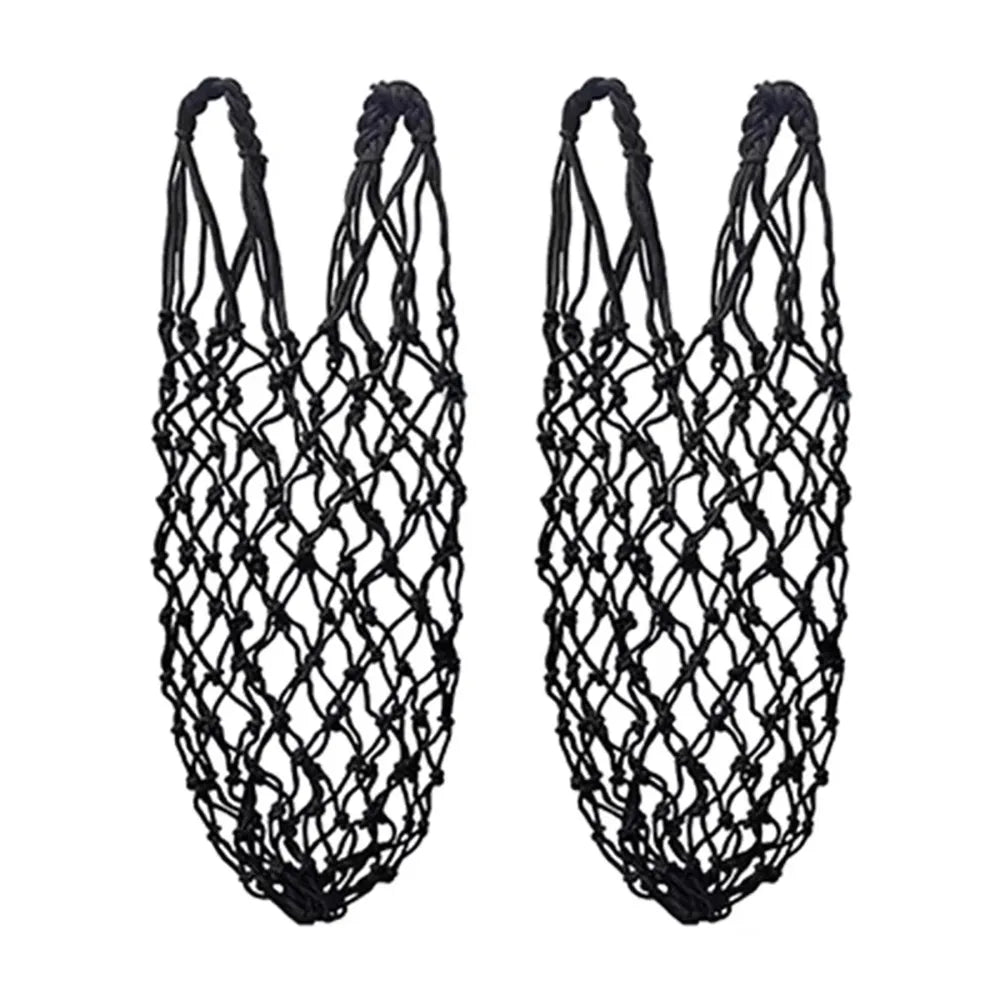 2PCS Horse Hay Bags – Large Capacity Slow Feed Hanging Nets for Livestock