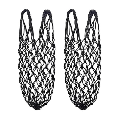 2PCS Horse Hay Bags – Large Capacity Slow Feed Hanging Nets for Livestock