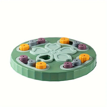 Slow Feeder Puzzle Toy – Battery-Free Brain Training Bowl for Cats