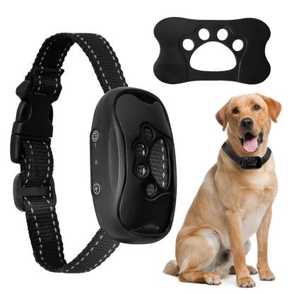 Automatic Anti-Bark Dog Collar – Ultrasonic Vibration Training Device for Dogs