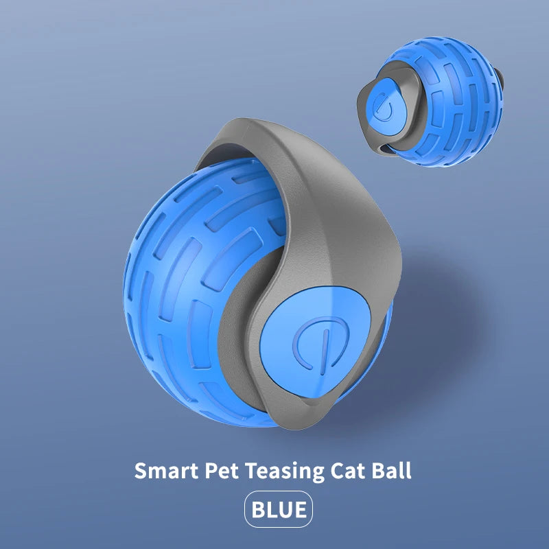 Speedy Tail 2.0 Smart Cat Toy – Automatic Rolling Ball with Replaceable Moving Tail