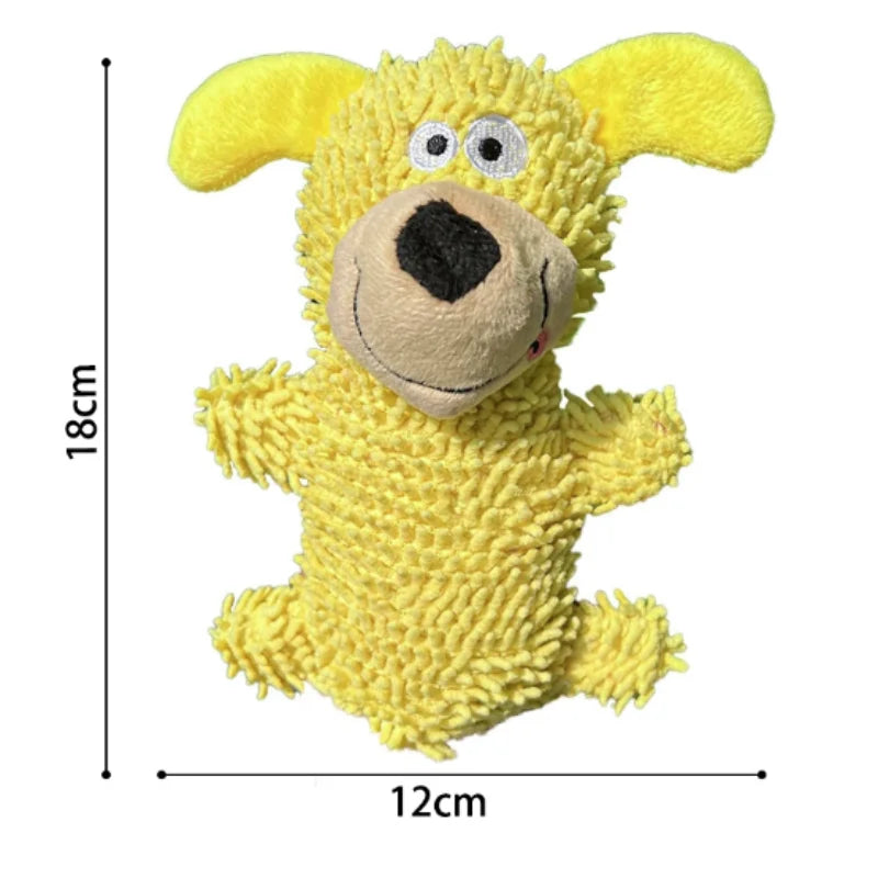 Animal-Shaped Dog Toy – Squeaky Plush Chew Toy for Puppies & Small Breeds