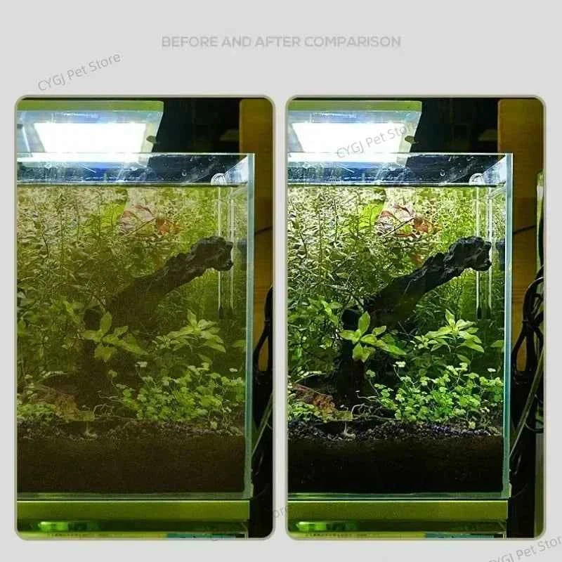 Fish Tank Algae Removal Tool – Flat Scraper for Glass Cleaning & Substrate Care