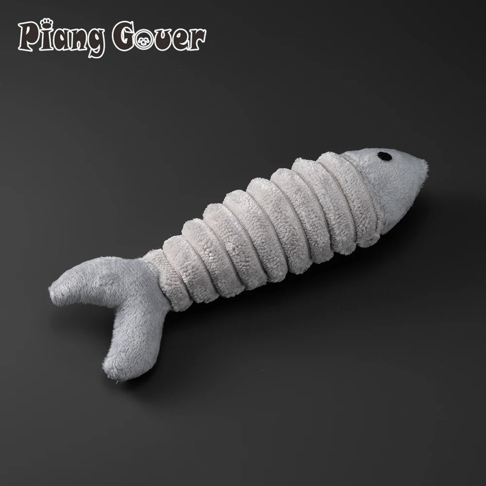 Cat Mint Fish Toy – Soft Plush Catnip Toy for Chewing, Kicking & Play