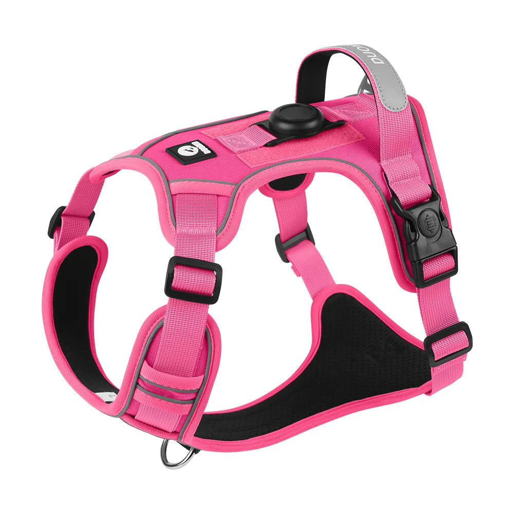 Heavy Duty No-Pull Dog Harness – Reflective Adjustable Vest for Medium & Large Dogs