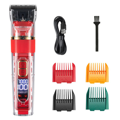 Cordless Pet Hair Clipper – USB Rechargeable Grooming Trimmer for Pets