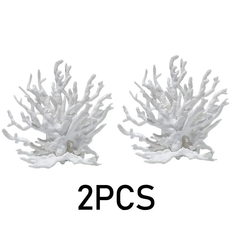 Aquarium Coral Decoration – Artificial Resin Coral for Freshwater & Marine Tanks