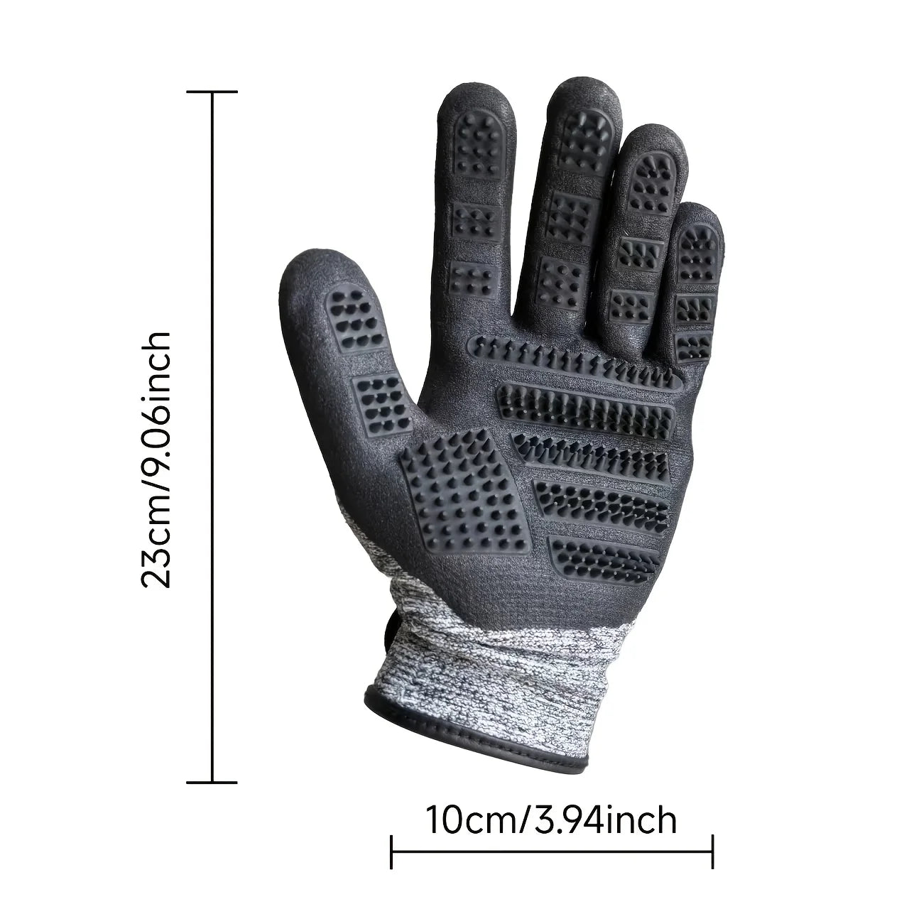Horse Grooming Mitt – Soft Deshedding Brush Glove for Long & Short Hair Coats