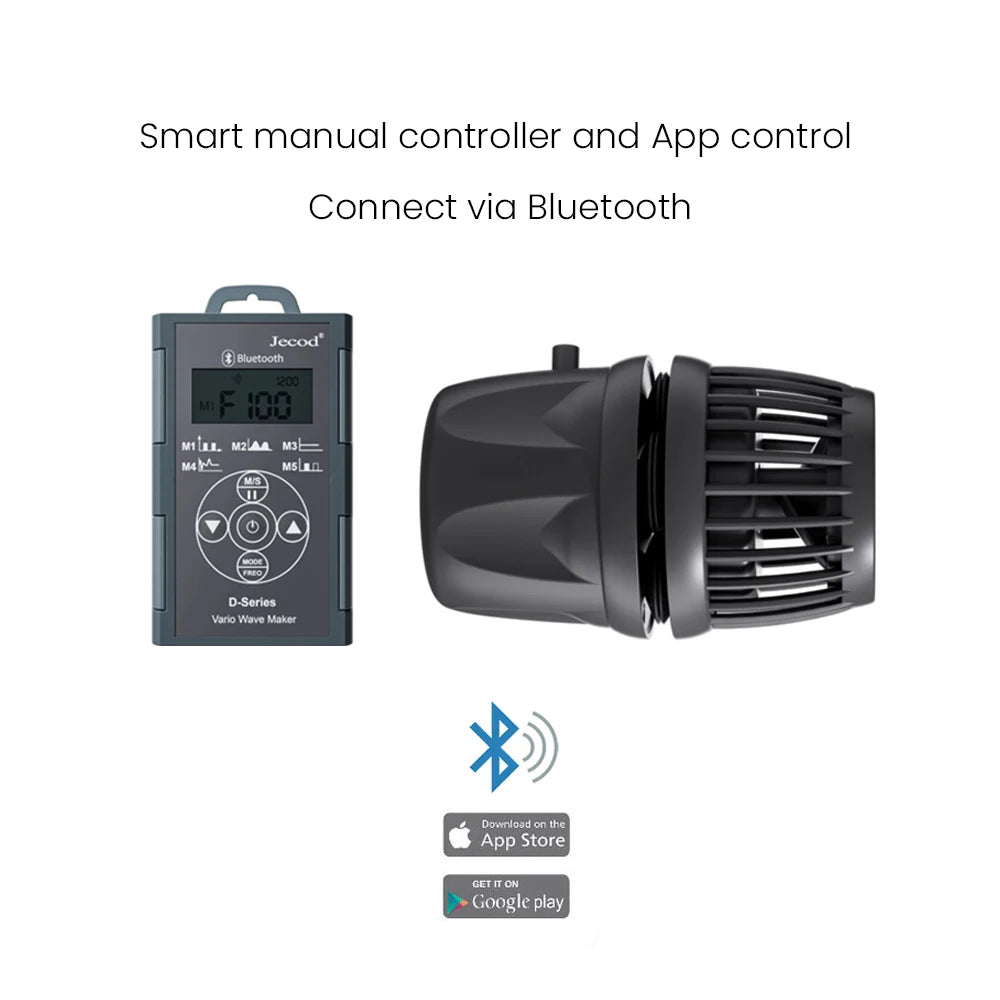 Jebao DMP Smart Wave Pump – Bluetooth App-Controlled Water Circulation Pump