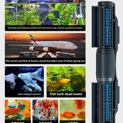 Silent Aquarium Wavemaker Pump – Jebao Jecod DCW Bluetooth Water Circulation Pump