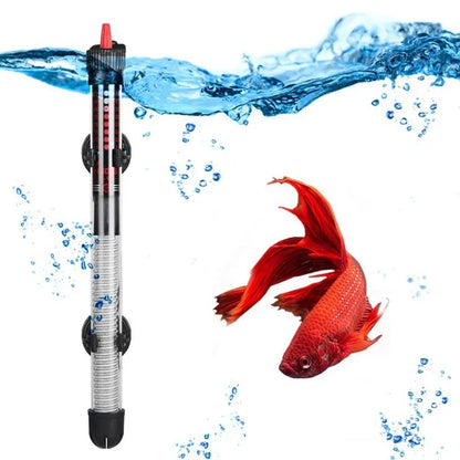Fish Tank Water Heater – 25W–300W Adjustable Submersible Heating Rod (EU Plug)