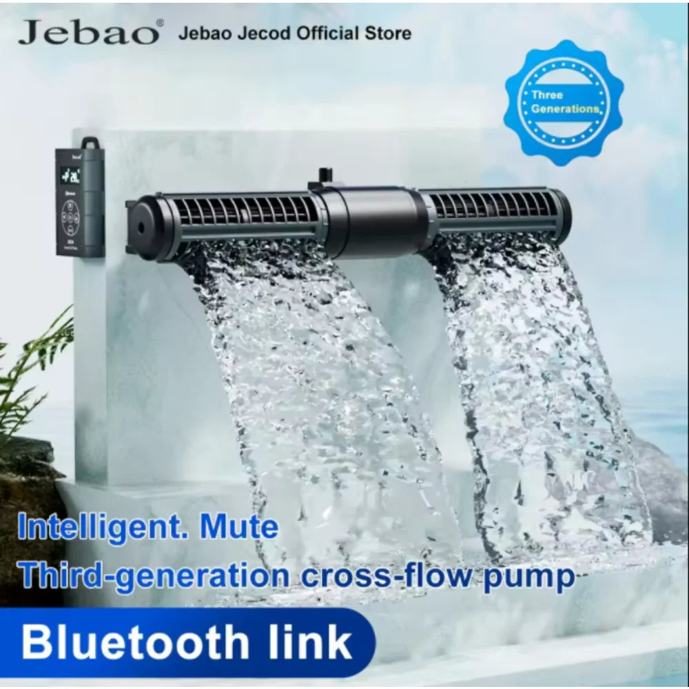Silent Aquarium Wavemaker Pump – Jebao Jecod DCW Bluetooth Water Circulation Pump