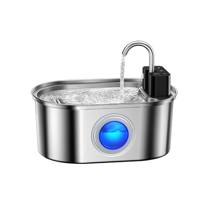 ROJECO 3.2L Automatic Pet Water Fountain – Wireless Smart Dispenser with 4000mAh Rechargeable Battery