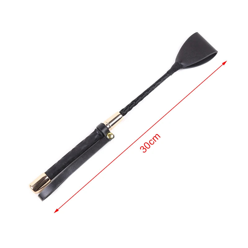 Lightweight Horse Riding Crop – PU Leather Training Whip for Outdoor Shows