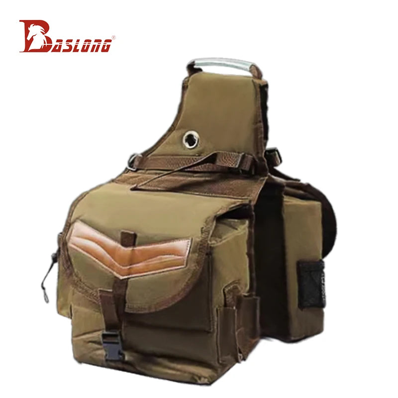 Waterproof Horse Riding Saddle Bag – Multi-Functional Oxford Cloth Gear Storage