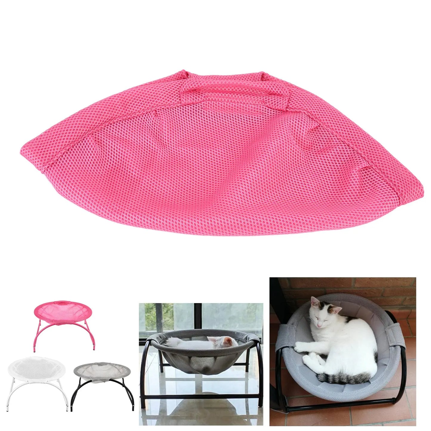 Breathable Cat Hammock House – Washable Hanging Bed for Cats & Small Pets